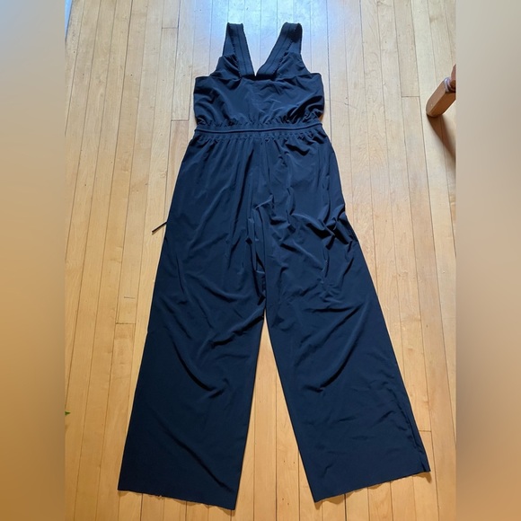 Athleta Black Savannah Jumpsuit Altered - Picture 13 of 15